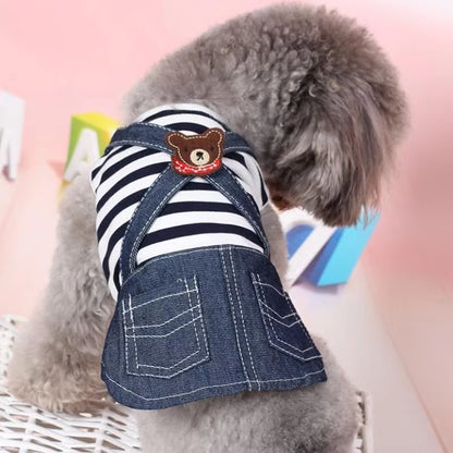 Dog Jeans Hoodie | קפוצ’ון ג'ינס לכלב